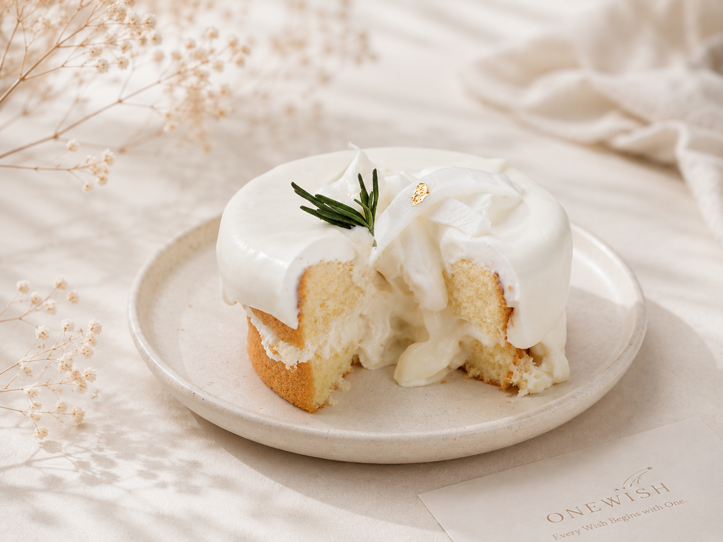Premium Mini Chiffon Cake 精致青椰云朵戚风 · 小蛋糕 - 1pc - 图片 2