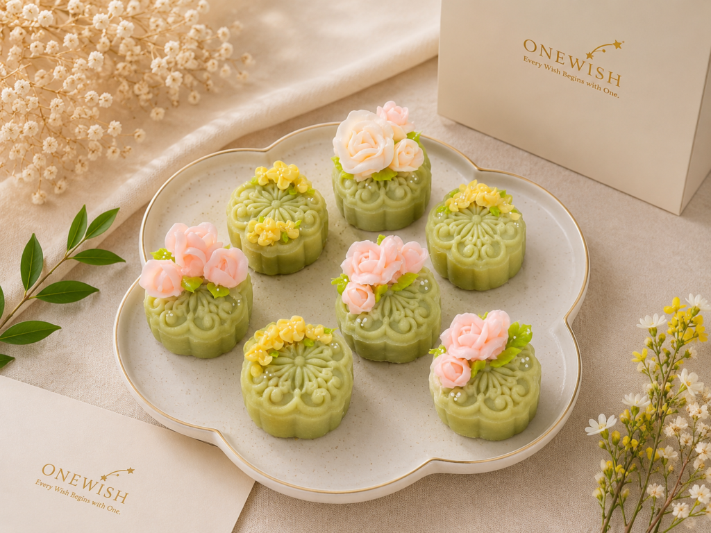 Moonlight Cloud (Yogurt Snowy Mooncake) 月白 · 云裳冰皮月饼 - 4pcs